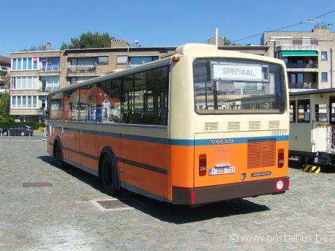 Jonckheere Transit in De Panne.Fotocollectie van Nostalbus.