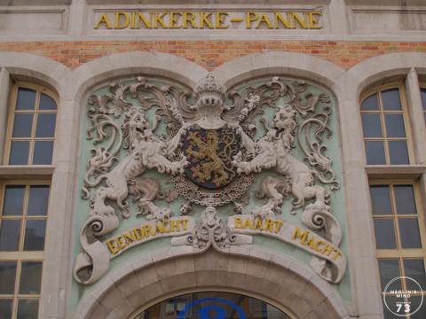 Station Adinkerke/De Panne.