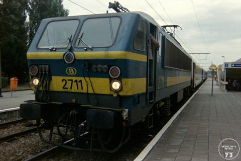 "K3 trein" te Adinkerke/De Panne.